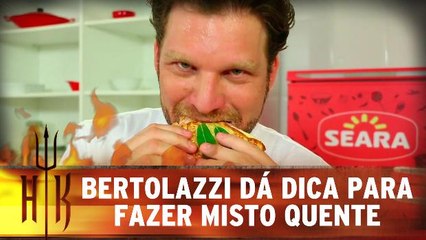 Chef Bertolazzi dá dica para o misto quente