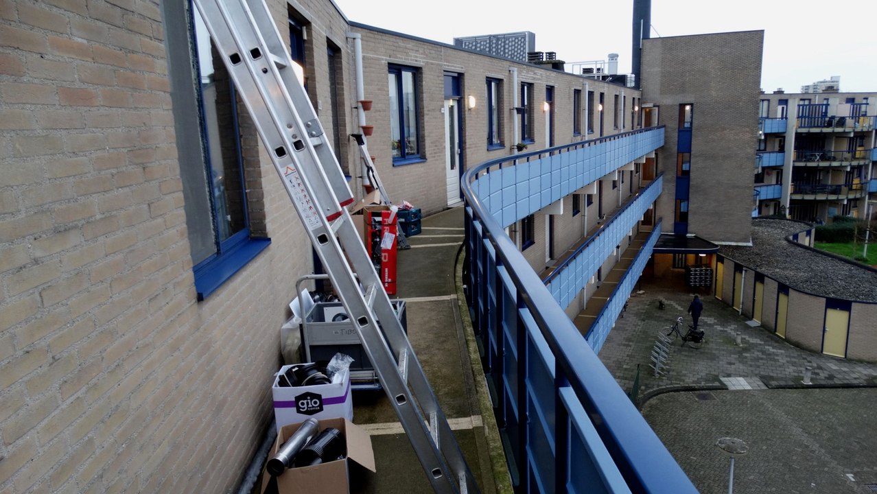 Vervanging CV en mechanische ventilatie flat Krommedreef - De Leeuw van Putten / Spijkenisse 2016