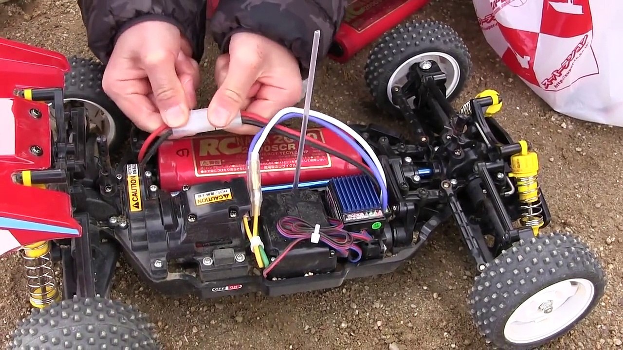 ラジコン タミヤ TT-02B 走行テクニック編！ネオスコーチャー TAMIYA RC オフロ...
