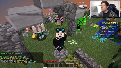 Minecraft | FLYING CHICKEN RACE!! | Party Games 2 Minigame