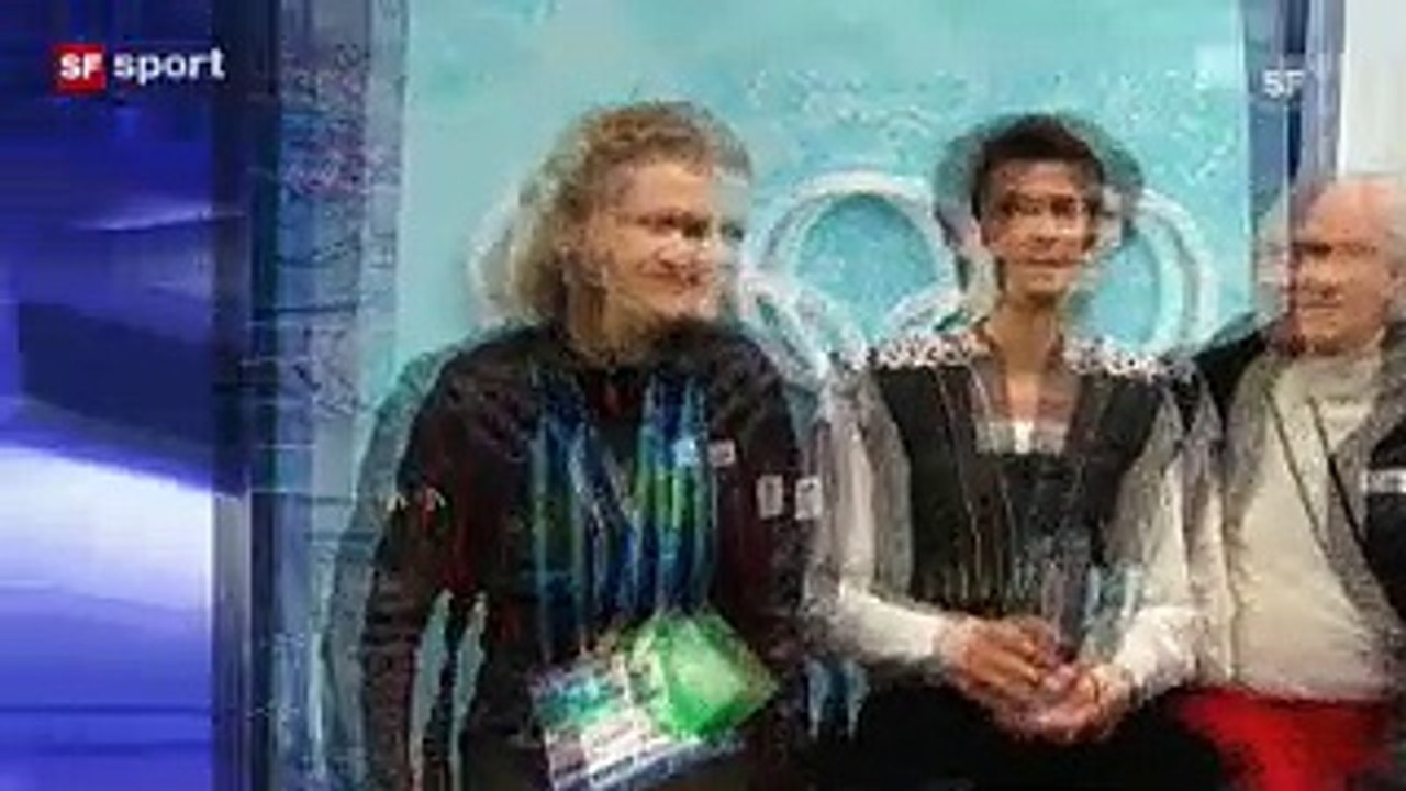 Stephane Lambiel backstage tour at 2011 Euros in Bern