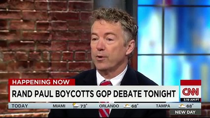 Rand Paul: Mistake not to have me in the debate (FULL HD)