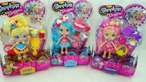 Shopkins Shoppies Dolls - Full Set - Popette Jessicake Bubbleisha With Exclusives | Evies Toy House