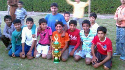Stand up for the champions Asians awsome kids football team