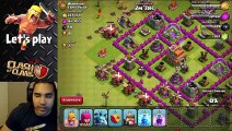 Clash of clans FARMING FOR NOOBS (Godson learns to farm)