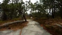 Driving the Rubicon Jeep Wrangler in the mud trail 2013