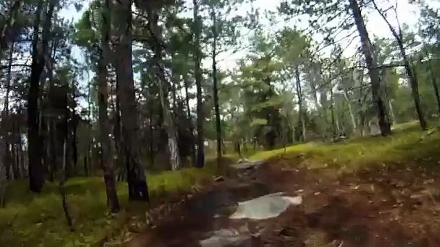 Offroading on Power Wagon Dodge in the mud trail 2014