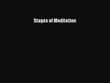 Stages of Meditation [PDF] Online