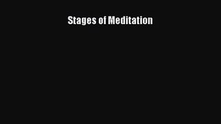 Stages of Meditation [PDF] Online