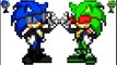 Time-Lapse Spriting: Scourge The Hedgehog (Anti Sonic)