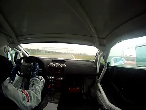 Lamborghini Veneno dashcamera mount Monza Raceway raw footage