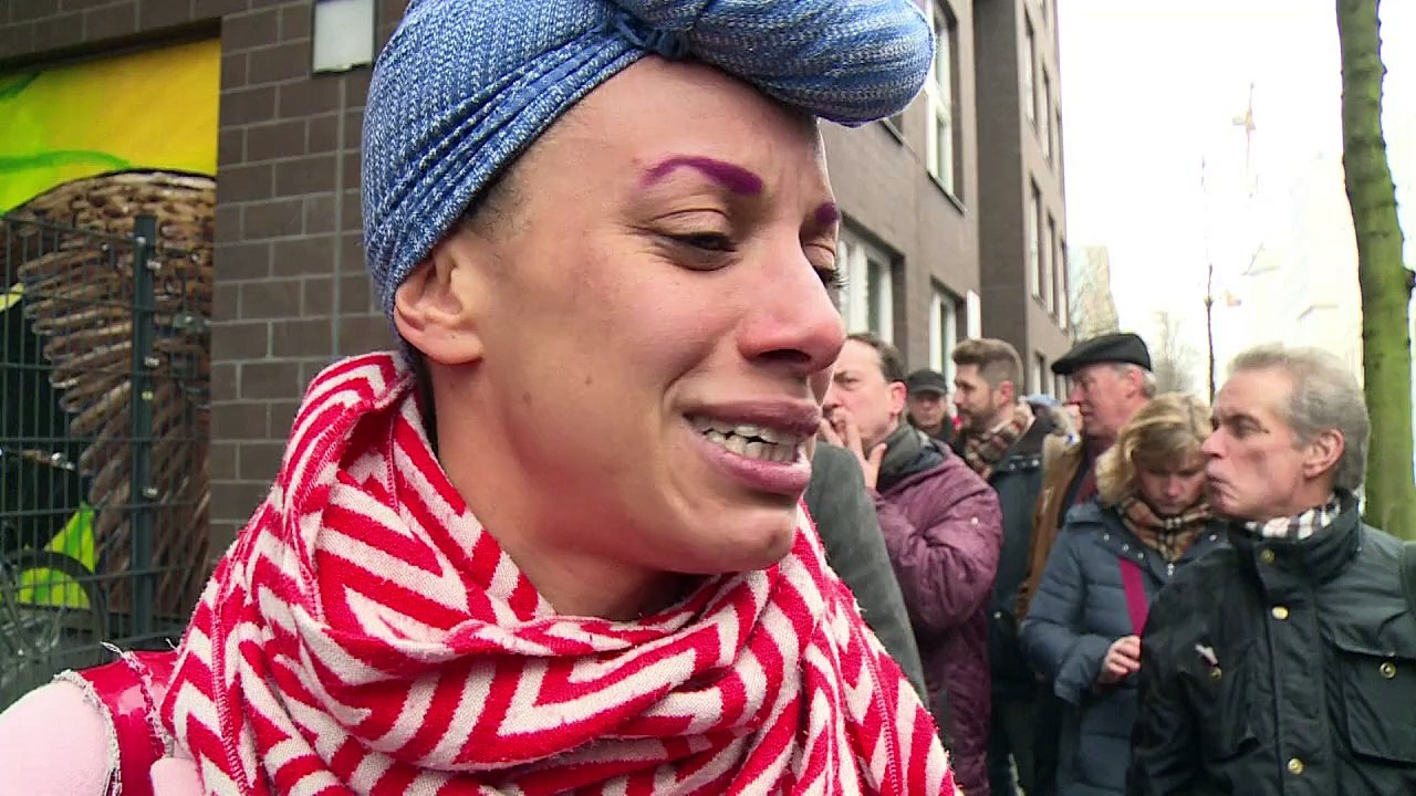 Trauerfeier in Bowies früherem Studio in Berlin