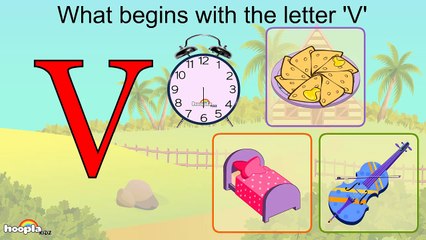 Learn About The Letter V Preschool Activity