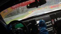 Porsche GT3RS Setting lap record at  nurburgring Straightaway  Go Pro Hero