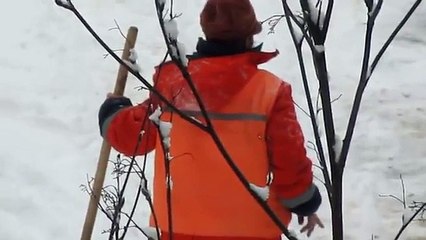 Уборка снега в Минске