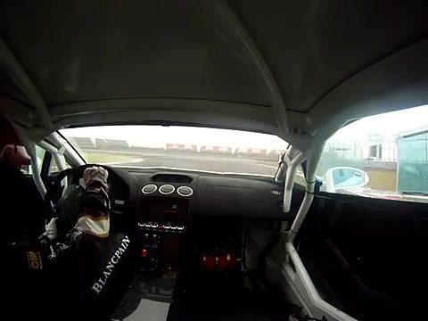 Viper SRT10 GT2 sliding suilverstone Race track Go Pro Hero