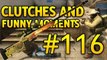 AWP Clutches and Funny Moments #116 CSGO