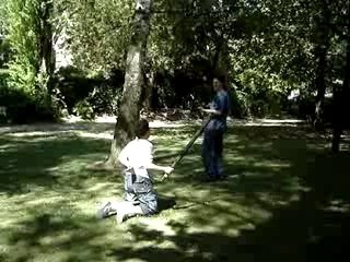 Ghym et Phil en entrainement