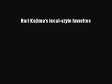 PDF Download Hari Kojima's local-style favorites PDF Full Ebook