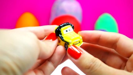 Peppa pig Play Doh surprise eggs Disney Cars 2 + Tom and Jerry MLP Fun Kids Toys