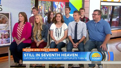 First Set Of Septuplets Turn 18: Catching Up With The McCaughey Family | TODAY