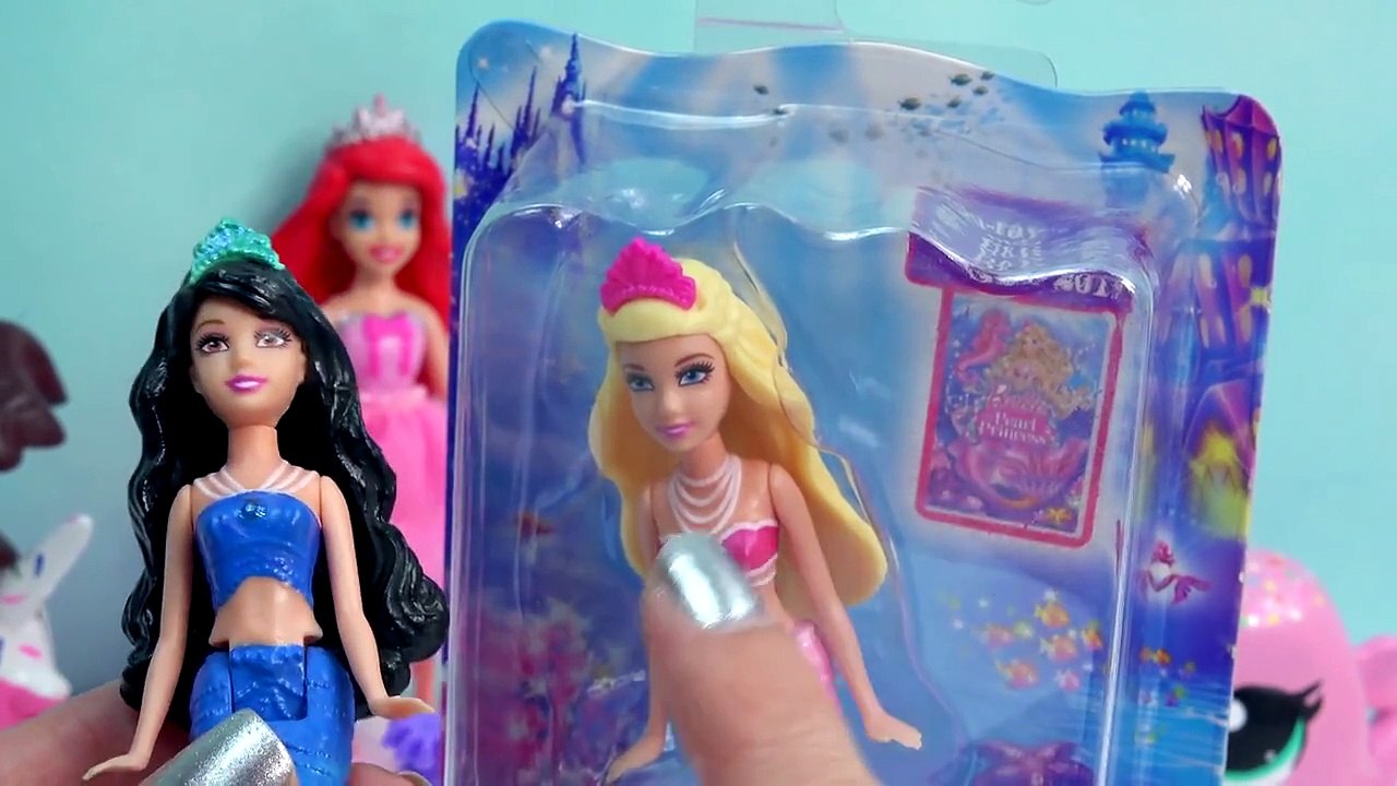 DIY Mermaid Barbie Mini Doll The Pearl Princess Custom Craft Disney Little Mermaid Inspire