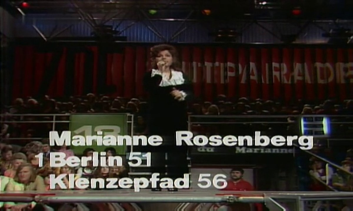 Marianne Rosenberg - Er ist nicht wie Du 1972