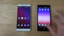Huawei P8 vs. Huawei Ascend P7 - Which Is Faster? (4K)