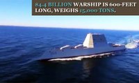 The USS zumwalt is the US navy's larget destroyer