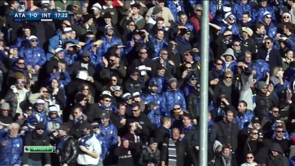 1-0 Boukary Dramé Goal Italy  Serie A - 16.01.2016, Atalanta Bergamo 1-0 Inter Milano