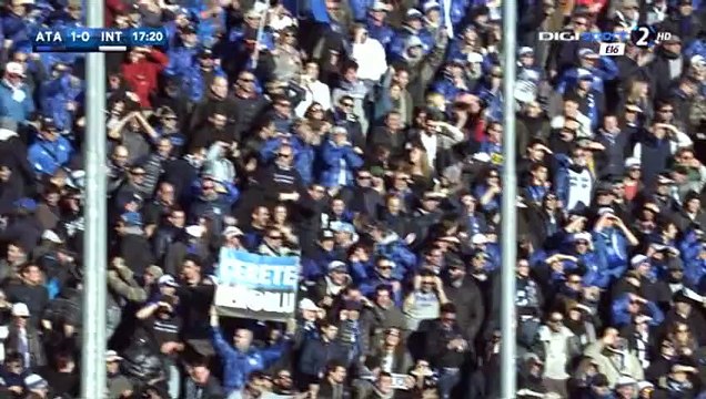 Murillo J. (Own goal) HD - Atalanta 1-0 Inter - 16-01-2016