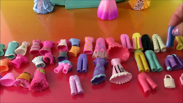 DisneyCarToys Congelés Elsa Enfants Des Jouets Princesse Disney Magic Clip Poupées Polly Pocket Dress Up