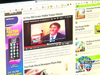 Nadav Ossendryver on eNews (Channel 403) - 21 October 2012 - Latest Sightings