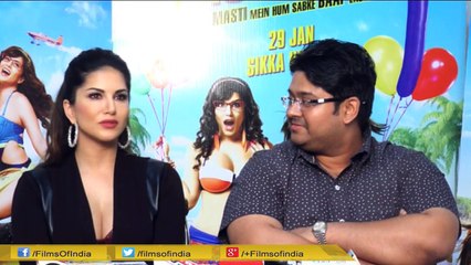 "Playing A Double Role Was Fun" Says Sunny Leone