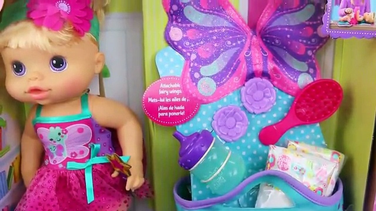 BABY ALIVE Twinkle Fairy Baby Doll Peeing Diaper & Change + Surprise Toys & Blind Bags