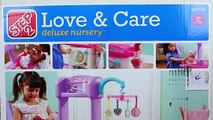 BABY ALIVE Nursery FURNITURE with Doll Crib, High Chair & Changing Table   Cabbage Patch Dolls