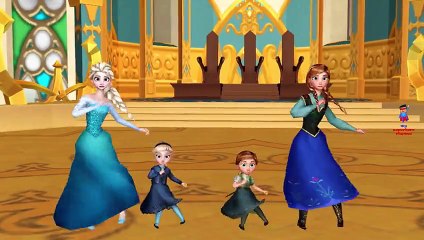 Frozen Songs Elsa Anna Kristoff Hans Hokey Pokey Children Nursery Rhymes 3D Cartoons for C