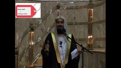 Wife bashing is Haram, short clip by Mufti Menk -