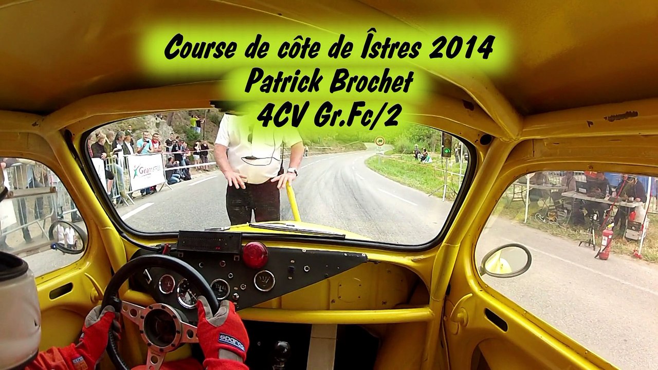 Course de côte de Istres 2014 Patrick Brochet 4CV Gr.Fc/2