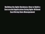 Read Building the Agile Database: How to Build a Successful Application Using Agile Without