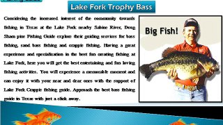 Fishing report lake fork