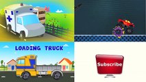 Monster Truck | Monster Truck Transport | Learn Transports