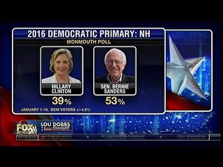 A Few Thoughts Now On Hillary Clinton, Who Is Increasingly Feeling The Bern. - Lou Dobbs' Commentary (News World)