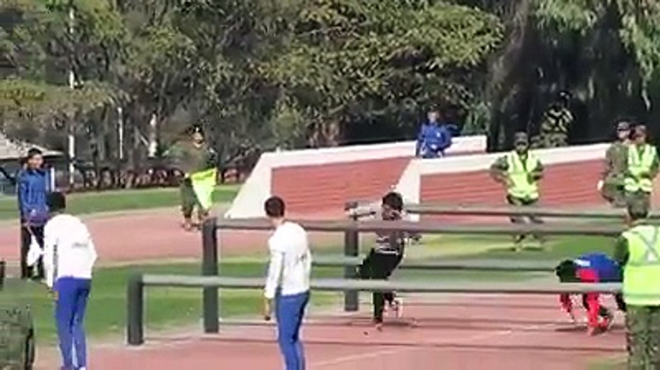 What should we say is it Army Training or hurdle racing. what you guys think---