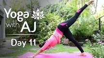 Balancing Flow | Day 11 | Yoga For Beginners - Yoga With AJ