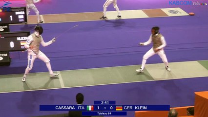 CIP 2016 - T64 - Cassara (ITA) vs Klein (GER)