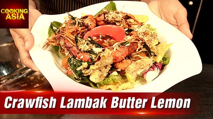 Crawfish Lambak Butter Lemon At Heart & Soul Cafe | Cooking Asia