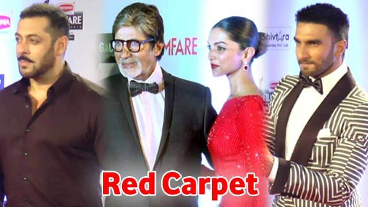 UNCUT) Salman Khan,Deepika Padukone,Ranveer Singh | Filmfare Awards 2016 Red Carpet