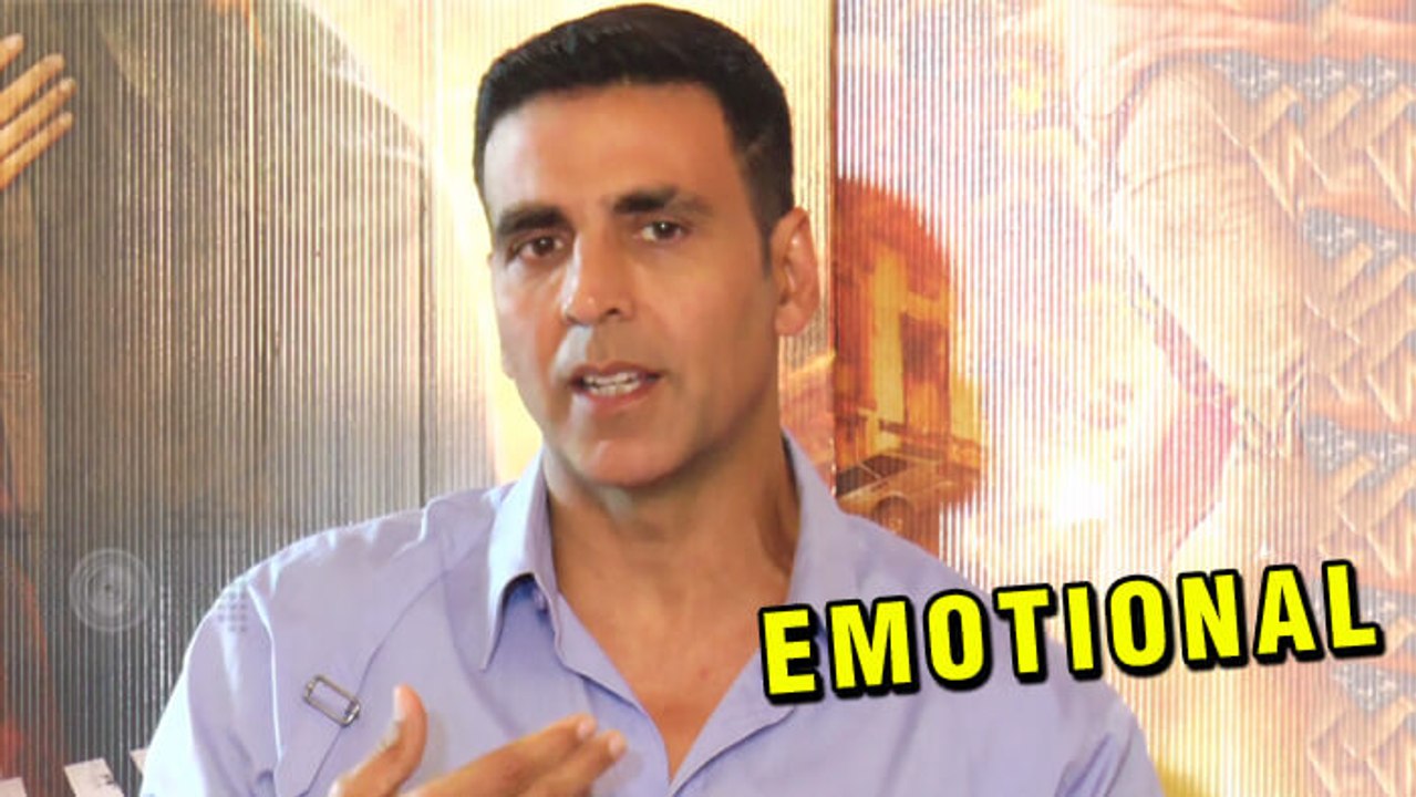 (UNCUT) Akshay Kumar Gets Emotional And Walks Away From The Media Interactions