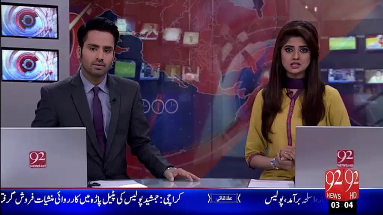 Muqabalay Main 3 Dakuon Ko Pakar Lia Gaya  - 16-Jan-16  -92NewsHD